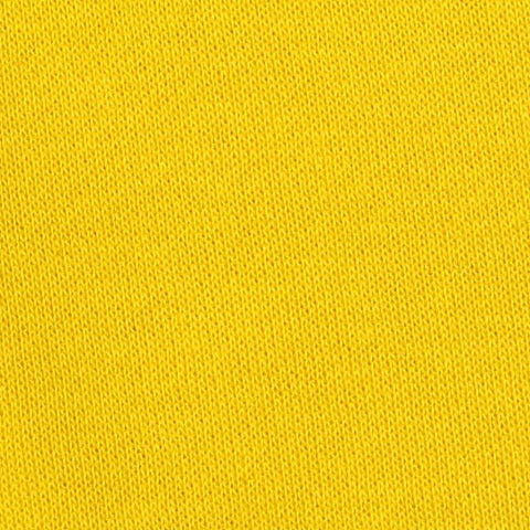 Brushed Cotton Polyester French Terry Fabric, 300 gsm, 180 cm — Yellow