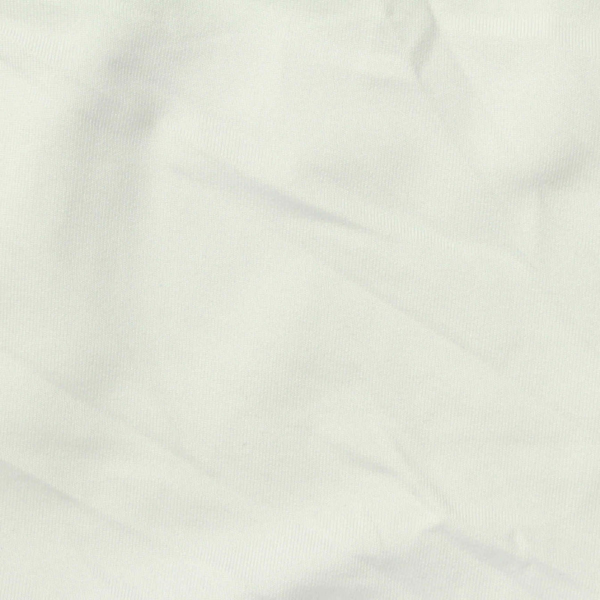Polyester Stretch Milk Silk Knit Fabric, 200 gsm, 170 cm — White