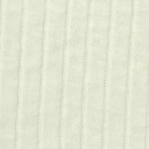 Brushed Viscose Polyester Stretch Rib Knit Fabric, 230 gsm, 160 cm — Yellow