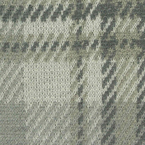 Grey Plaid Jacquard, Polyester, 250 gsm