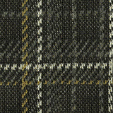Dark Grey Plaid Jacquard, Polyester — texture