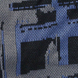 Black Lines Jacquard, Poly-Cotton — texture