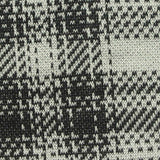 Black Plaid Jacquard, Polyester — texture