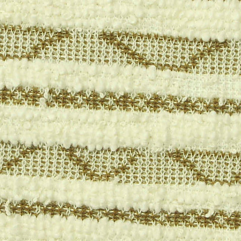 Cream Zigzag Bouclé, Poly-Cotton