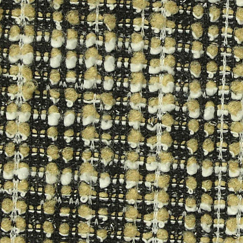 Black Marl Bouclé, Polyester, 265 gsm
