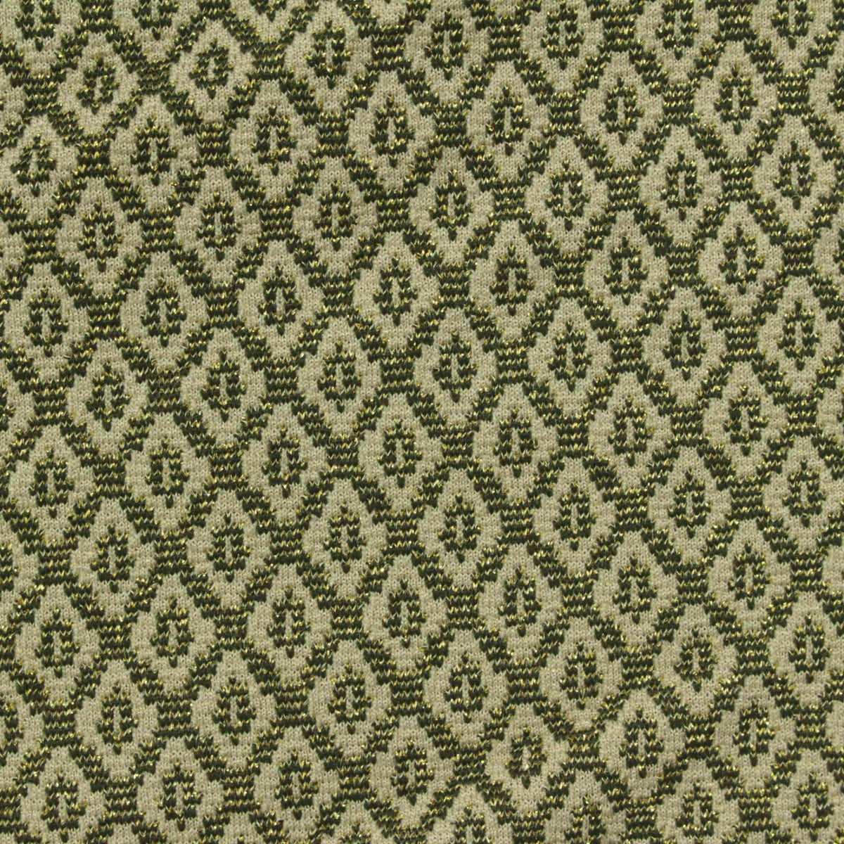 Khaki Diamond Jacquard, Polyester