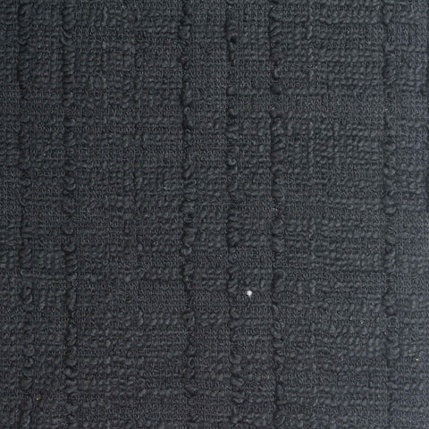 Slub Polyester Cotton Bouclé Fabric, 330 gsm, 157 cm — Grey