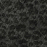 Dark Grey Leopard Bouclé, Polyester