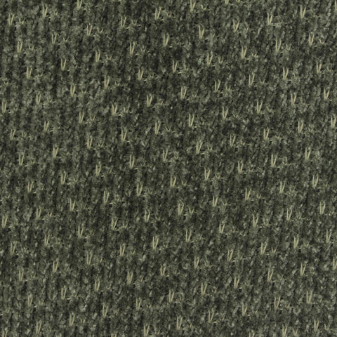 Jacquard Polyester Stretch Chenille Fabric, 440 gsm, 185 cm — Green