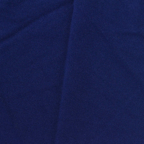 Polyester Stretch Linen-Look Fabric, 240 gsm, 160 cm — Navy