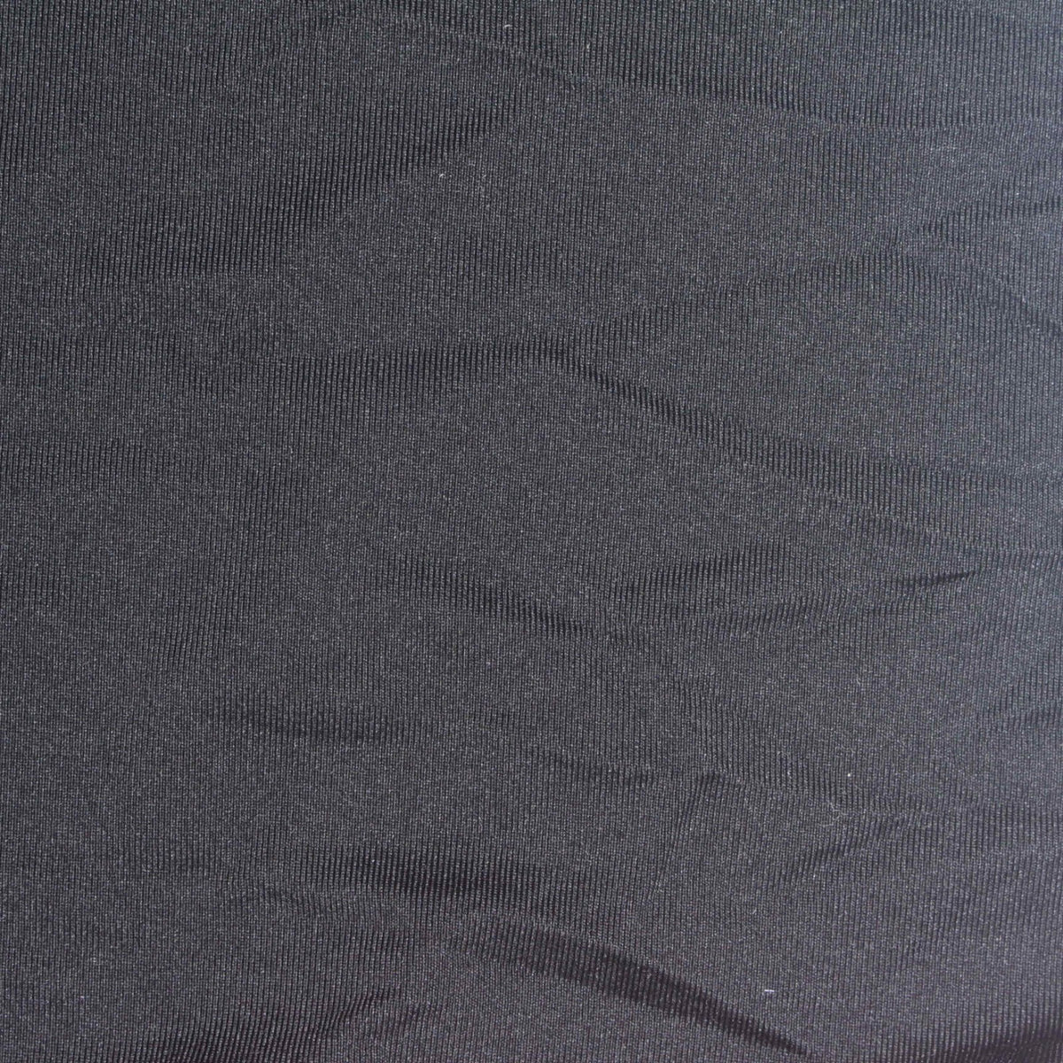 Polyester Stretch Milk Silk Knit Fabric, 180 gsm, 165 cm — Black