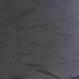 Polyester Stretch Milk Silk Knit Fabric, 180 gsm, 165 cm — Black