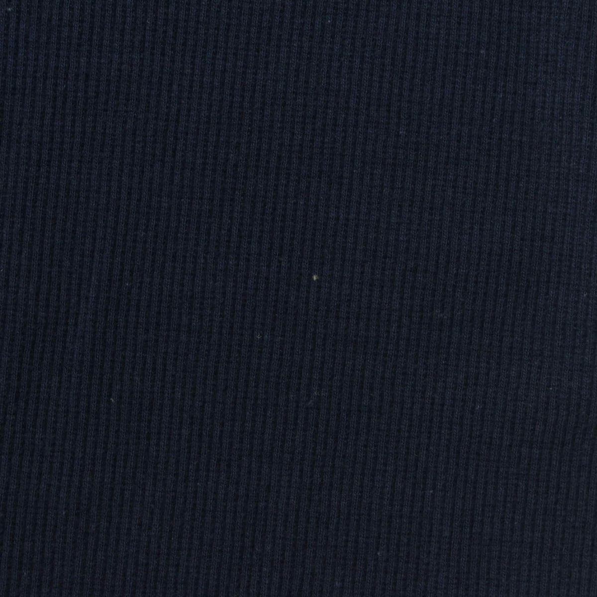 Cotton Stretch Rib Knit Fabric, 250 gsm, 125 cm — Navy