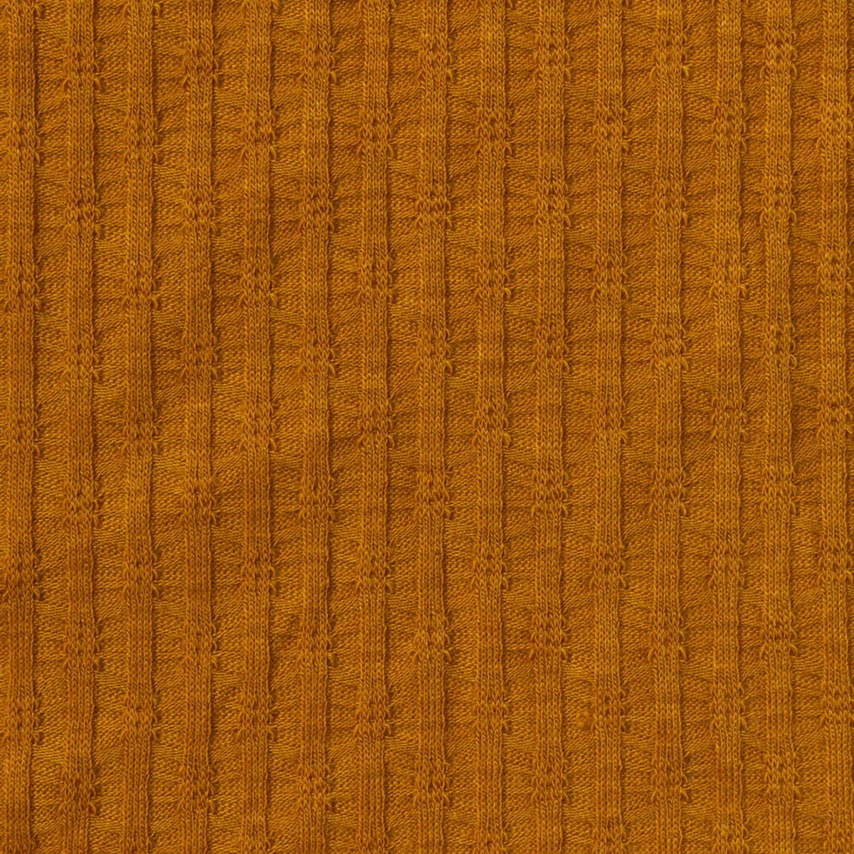 Orange Dot Rib Knit, Polyester