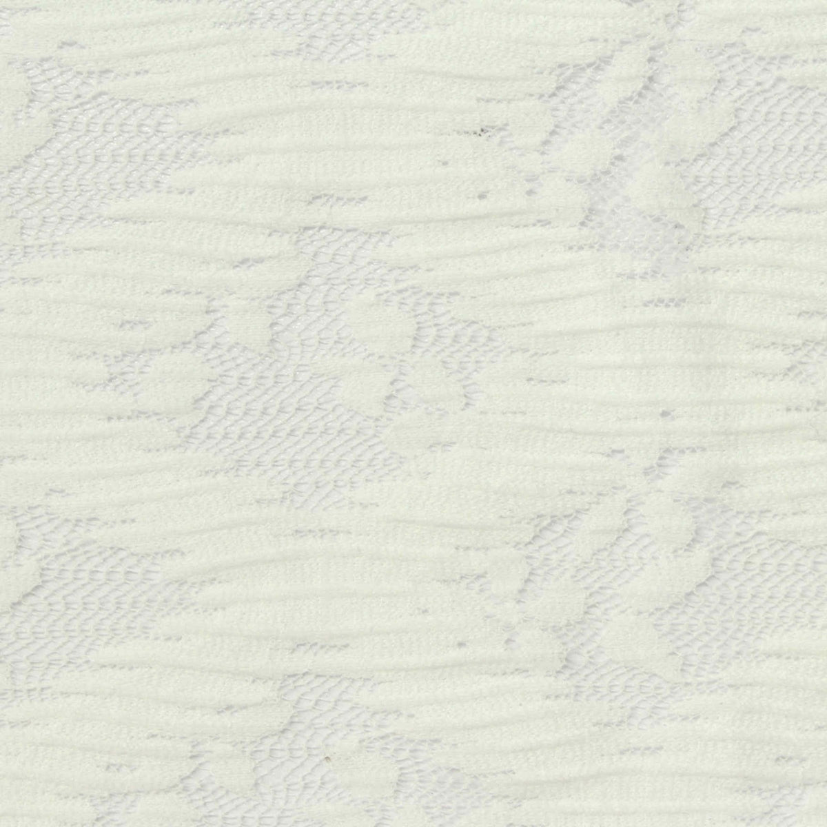 Off-White Tone-on-Tone Lace, Nylon, 170 gsm