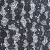 Black Leaf Lace, Nylon-Cotton