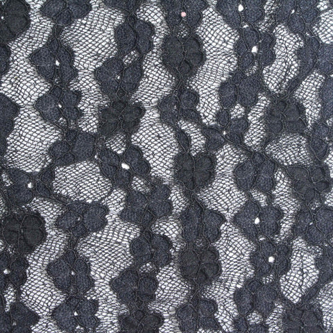 Black Leaf Lace, Nylon-Cotton