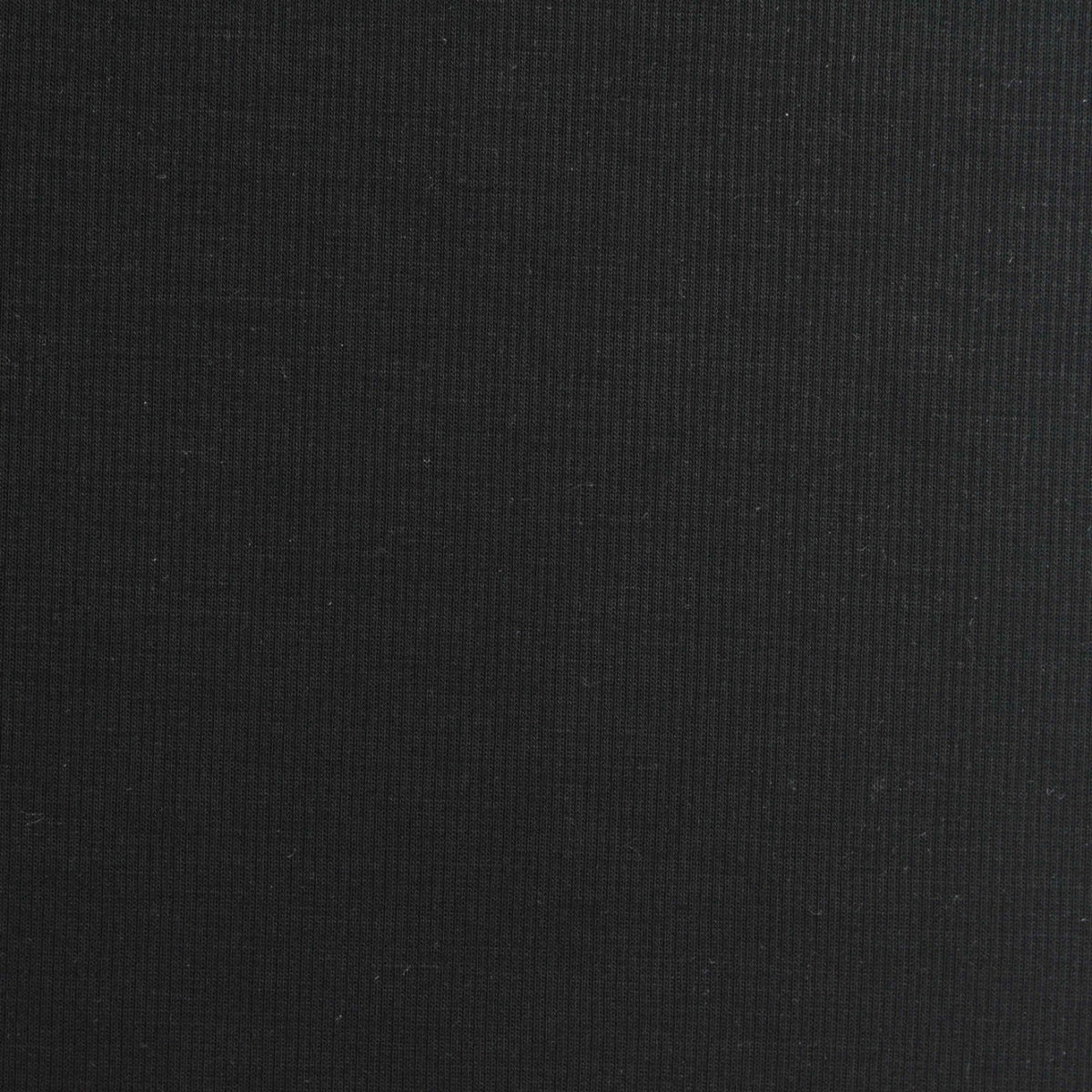 Polyester Viscose Stretch Scuba Knit Fabric, 250 gsm, 160 cm — Black, ref EF-267296