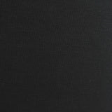 Polyester Viscose Stretch Scuba Knit Fabric, 250 gsm, 160 cm — Black