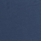 Viscose Polyester Piqué Knit Fabric, 210 gsm, 185 cm — Navy