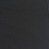 Viscose Stretch Jersey Knit Fabric, 260 gsm, 160 cm — Black