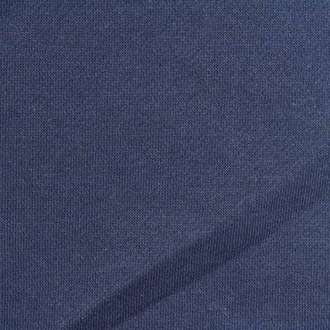 Blue Marl French Terry, Poly-Cotton, 300 gsm