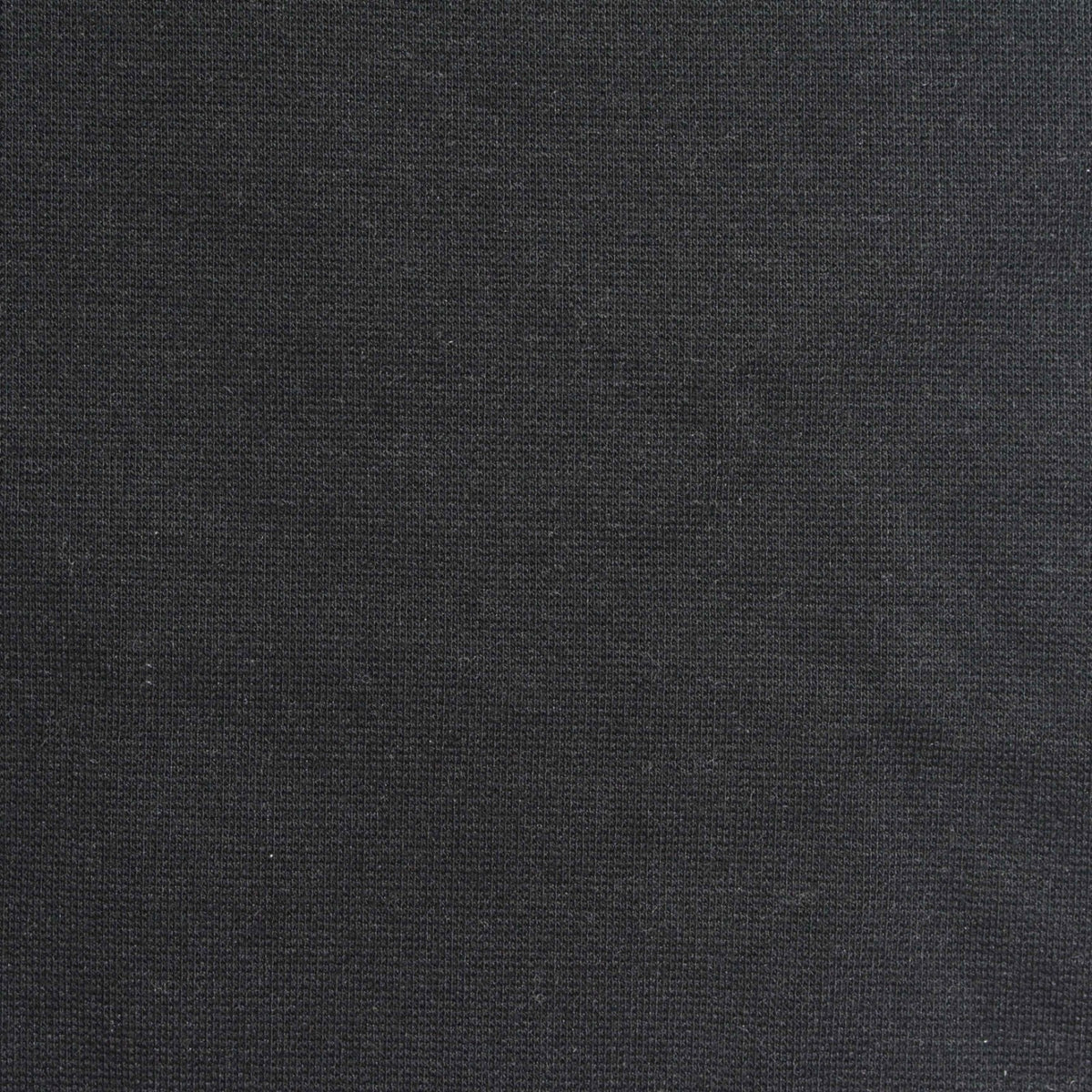 Viscose Nylon Stretch Ponte Knit Fabric, 330 gsm, 165 cm — Black
