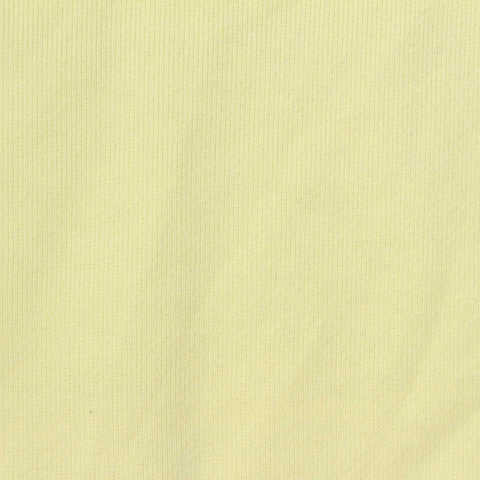 100% Cotton French Terry Fabric, 290 gsm, 185 cm — Yellow
