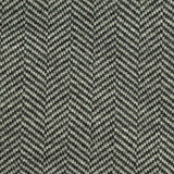 Grey Herringbone Interlock Knit, Poly-Viscose — texture