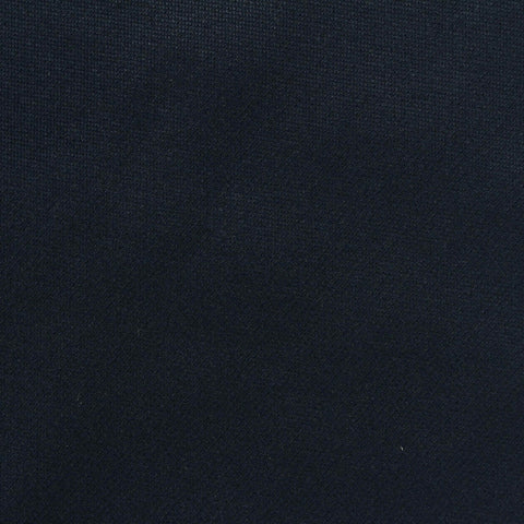 Viscose Nylon Stretch Fleece Fabric, 340 gsm, 165 cm — Navy