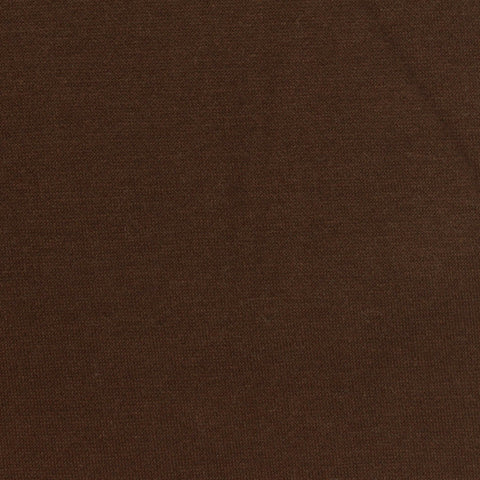 Polyester Cotton Fleece Fabric, 330 gsm, 185 cm — Brown