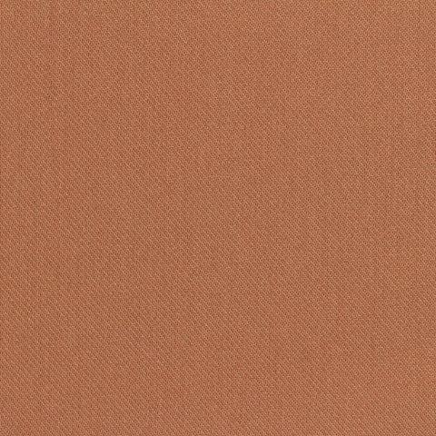 Polyester Viscose Stretch Twill Fabric, 270 gsm, 150 cm — Brown