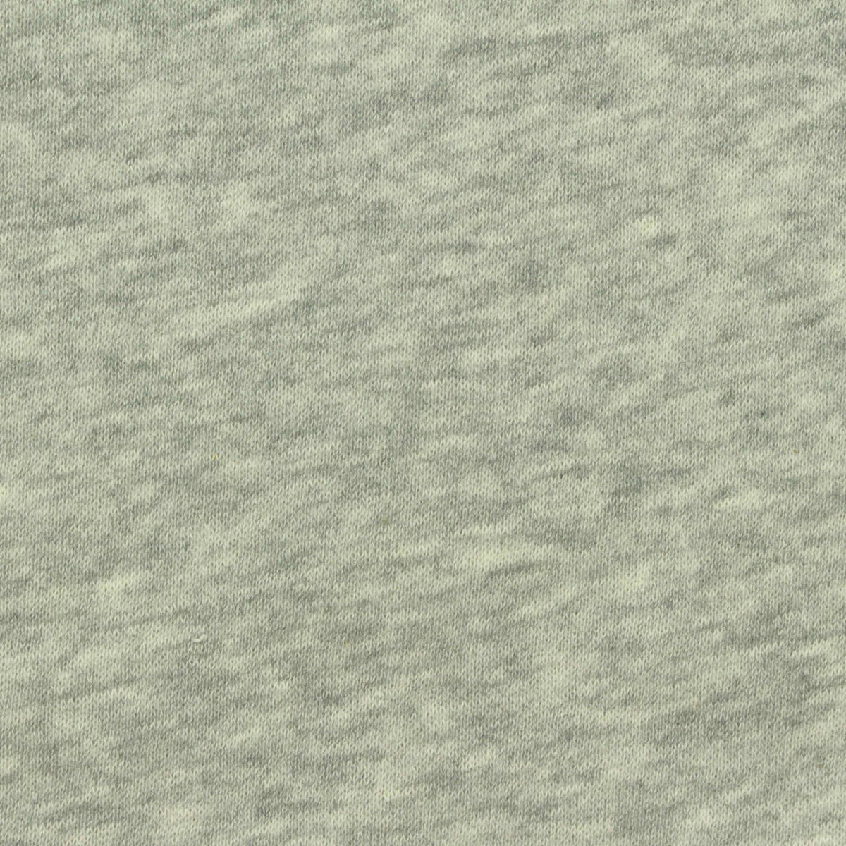 Light Grey Marl French Terry, Cotton-Poly, 300 gsm