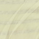 Light Yellow Horizontal-Stripe Jersey Knit, Cotton