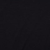 Viscose Stretch Jersey Knit Fabric, 220 gsm, 150 cm — Black