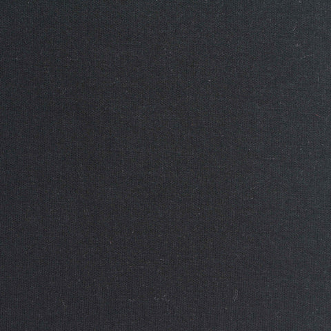 Viscose Nylon Stretch Scuba Knit Fabric, 400 gsm — Black