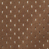 100% Polyester Warp Knit Fabric, 155 gsm — Brown — texture