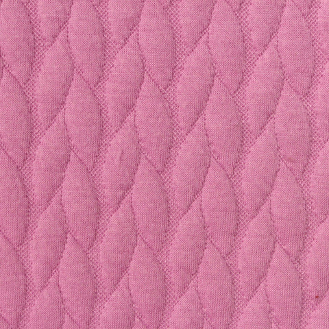 Pink Leaf Jacquard, Polyester