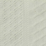 Off-White Diamond Jacquard, Cotton