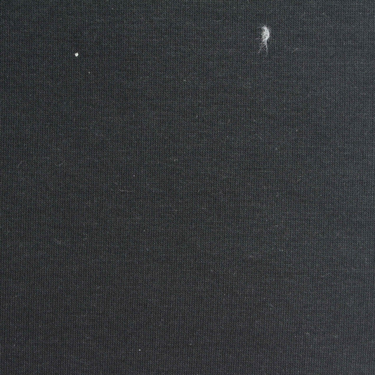 Polyester Cotton Stretch Velvet Fabric, 450 gsm, 165 cm — Black