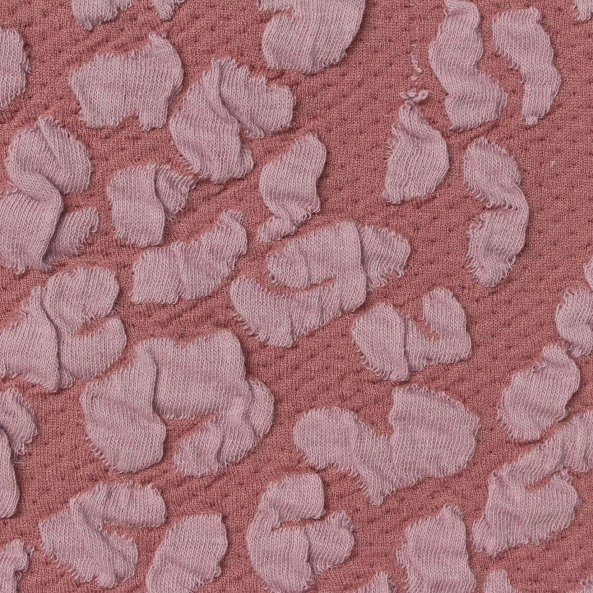 Pink Tone-on-Tone Animal Print Jacquard, Poly-Cotton