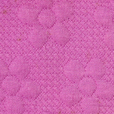 Pink Floral Jacquard, Polyester, 300 gsm