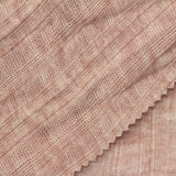 Jacquard Brushed Polyester Viscose Rib Knit Fabric, 235 gsm, 160 cm — Pink