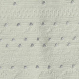 White Dots Jacquard, Cotton — texture