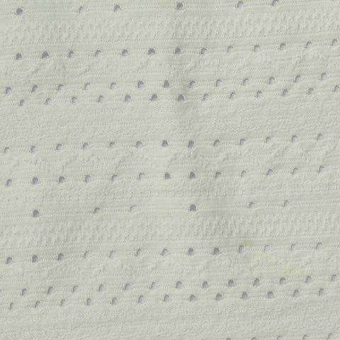 White Dots Jacquard, Cotton, 200 gsm