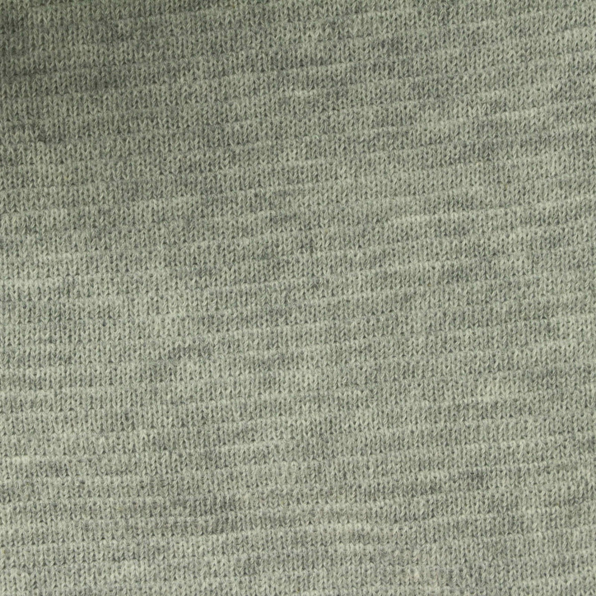 Grey Marl Interlock Knit, Cotton-Nylon