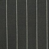 White Vertical-Stripe Ponte Knit, Viscose — texture