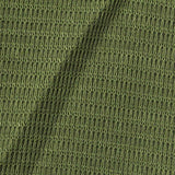 Polyester Cotton Interlock Knit Fabric, 240 gsm, 140 cm — Green — texture
