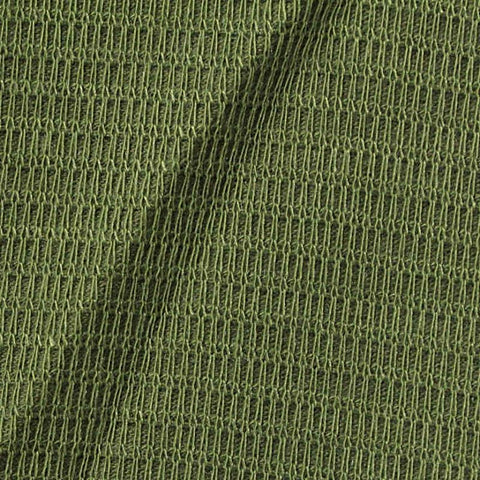 Polyester Cotton Interlock Knit Fabric, 240 gsm, 140 cm — Green
