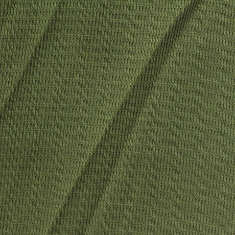 Polyester Cotton Interlock Knit Fabric, 240 gsm, 140 cm — Green